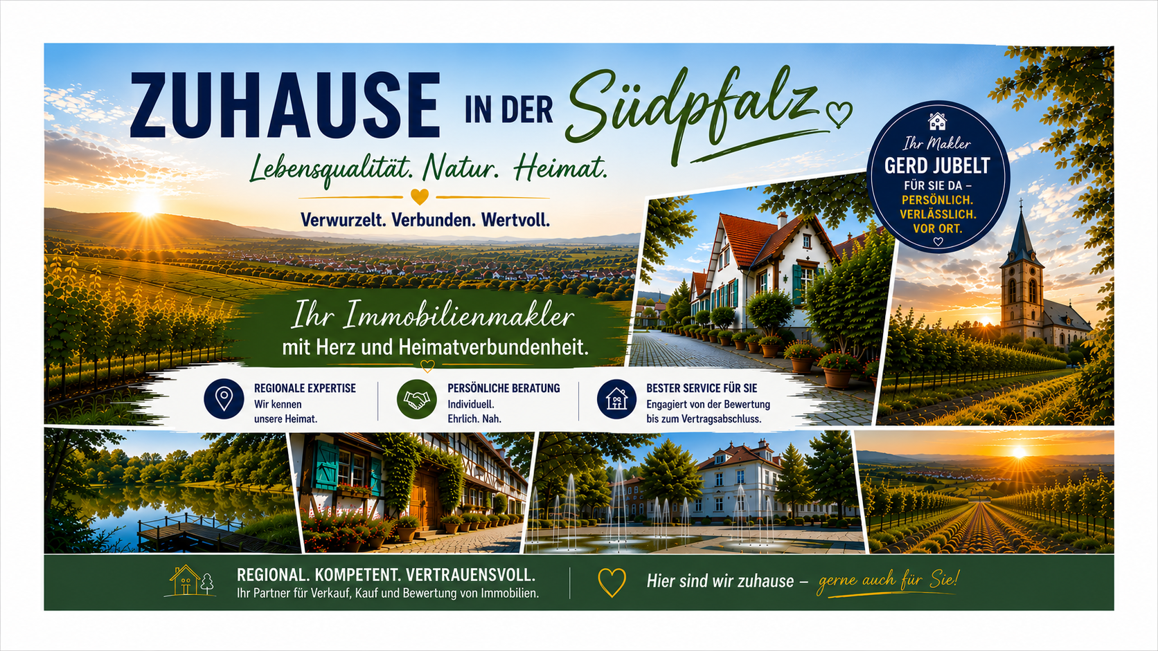 Ihr Makler in der Südpfalz