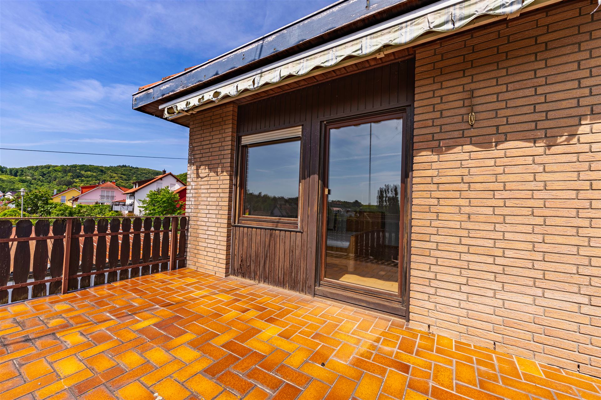 Terrasse und Balkonansicht in Pleisweiler