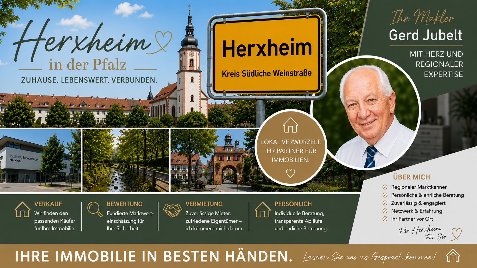 Ihr Immobilienmakler für Herxheim in der Pfalz – Gerd Jubelt