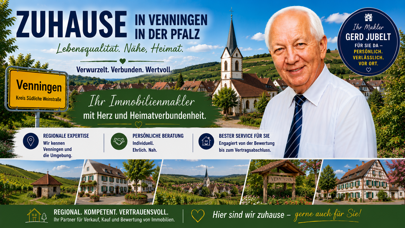 Ihr Immobilienmakler für Venningen – Immobilienagentur Jubelt
